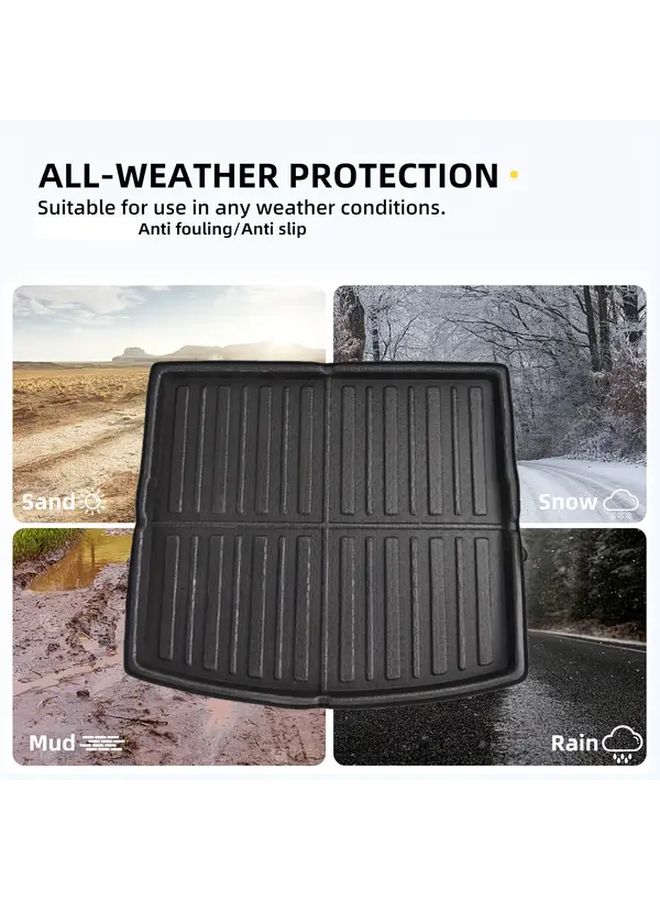 Black EVA Trunk Mat For BYD Song Plus DM i 2024 2025 All Weather Cargo Liner - Image 5